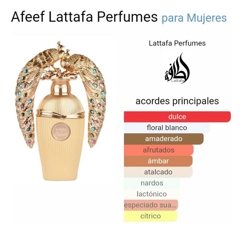 Perfume Lattafa Afeef Eau De Parfum 100ml